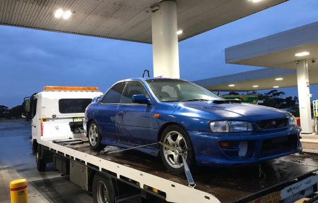 car towing